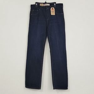 NWT Levi's 505 Men's Straight Leg BLUE Jean Pants